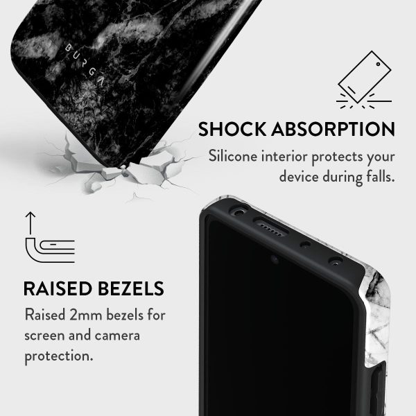 Fatal Contradiction - Black & White Marble Xiaomi Redmi Note 11 Pro+ Case For Discount - Image 4