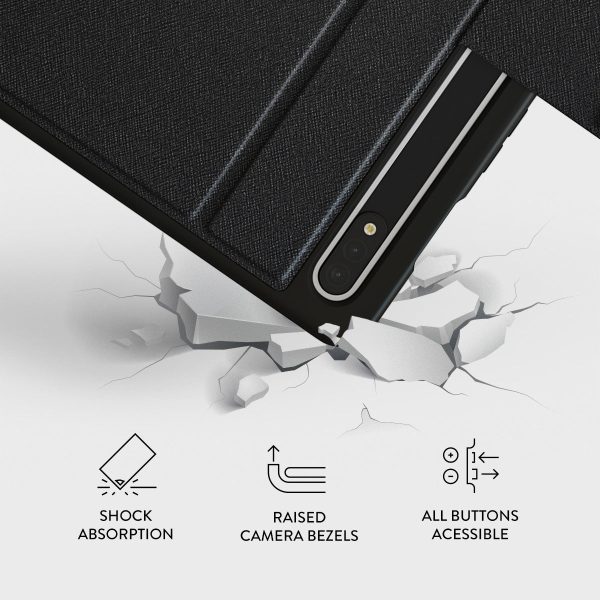 Canary Yellow - Snake Skin Samsung Galaxy Tab S9+ Case For Cheap - Image 3