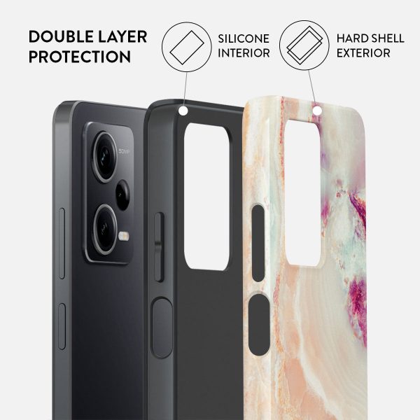Berry Sorbet - Girly Xiaomi Redmi Note 12 Pro 5G Case Online - Image 2