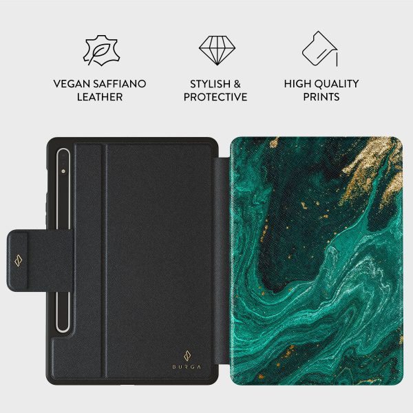 Emerald Pool - Elegant Samsung Galaxy Tab S9+ Case Sale - Image 2