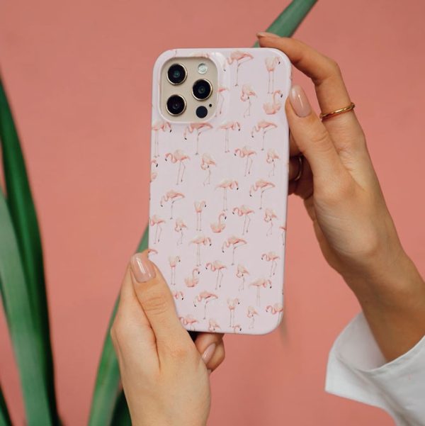 Nostalgic Pink - Flamingos Xiaomi 12T Pro Case For Cheap - Image 5