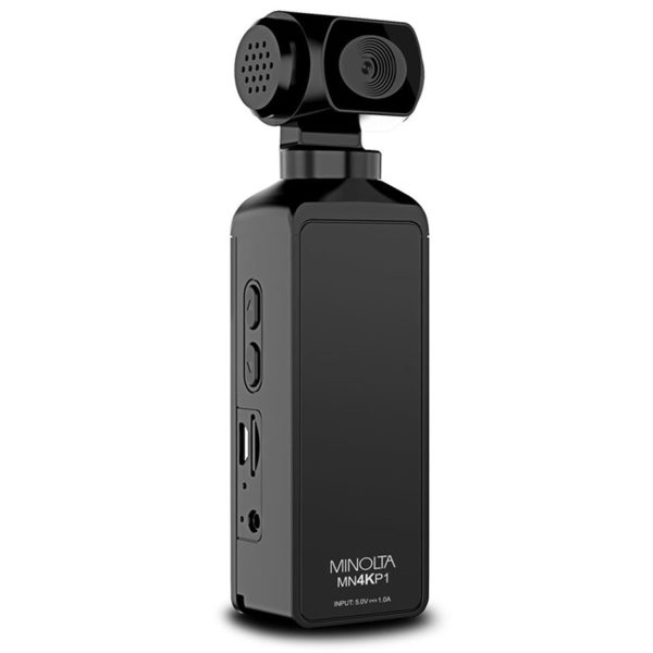 Minolta MN4KP1 4K Ultra HD Pocket Camcorder w WiFi & Waterproof Housing (Black) Cheap - Image 3
